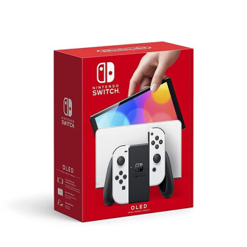 任天堂（Nintendo） Switch日版游戏机 续航加强版ns掌机 日版 OLED 黑白色