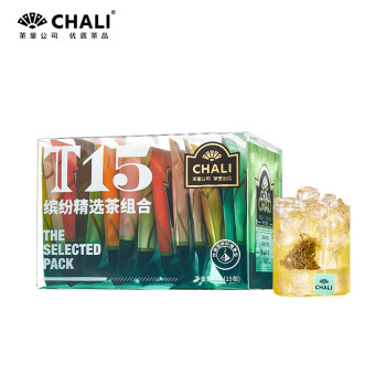 CHALI茶里公司花草茶叶T15缤纷茶盒装15包48g果茶包红茶茉莉花茶