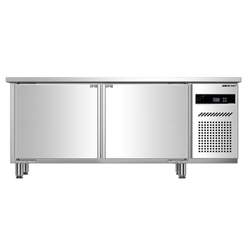 麦大厨 1.8米保鲜工作台600宽商用冰柜操作台厨房冷柜奶茶店水吧台平冷卧式冷藏冷冻 MDC-B24-LD18-0.6