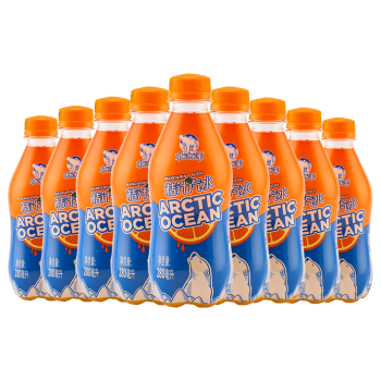 北冰洋 桔汁汽水480ml*15瓶 果汁碳酸饮料整箱