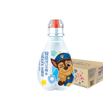 屈臣氏（Watsons）儿童饮用水105℃高温蒸馏 儿童水宝宝吸嘴 小瓶装 200ml*12瓶整箱