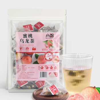众智 蜜桃乌龙茶3.5克*50包/袋 独立包装三角包冲饮茶 10袋起售