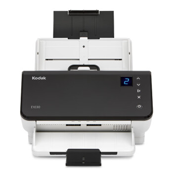 KODAK柯达（Kodak）E1030馈纸式扫描仪 A4幅面办公 文件彩色双面高清扫描 30ppm/60ipm(E1025升级款）