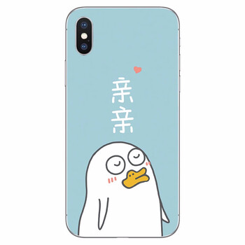 可爱简约图片小刘鸭卡通苹果华为型号oppovivo手机壳2(小米手机微字傻表情搞笑图片信的图片