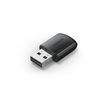 绿联（UGREEN）CM448 USB无线网卡 黑色 20204