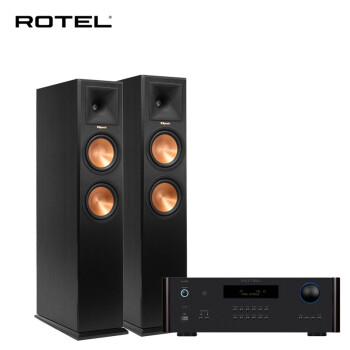 ROTEL路遥 RA-1572MKII功放机+杰士RP-260F家庭影院HiFi音箱2.0声道套装 高保真发烧级木质无源落地式音响