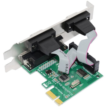 EB-LINK PCI-E转1并2串扩展卡串口并口组合卡9针串口卡COM扩展卡25针并口卡工控机台式机电脑打印机卡