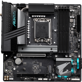 技嘉（GIGABYTE）电竞雕WIFI B760M AORUS PRO AX 主板DDR5支持CPU 1390013700KF Intel B760 LGA 1700