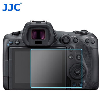 JJC 适用佳能EOS R5 R5C钢化膜 R3相机屏幕保护贴膜 微单配件
