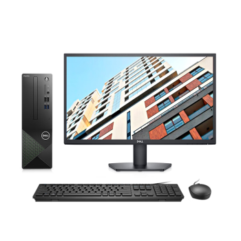 戴尔（DELL）成就3020 台式电脑主机(酷睿13代i5-13400 16G 256GSSD+1TB)23.8英寸大屏显示器  高性能CPU台式机