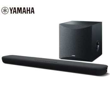 雅马哈（Yamaha）ATS-1090+NS-SW050 家庭影院家用回音壁 电视音响 低音炮套装 蓝牙WIFI 进口 黑色