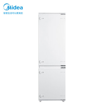 美的（Midea）电冰箱嵌入式冰箱电脑风冷无霜双系统制冷255L 内嵌式冰箱BCD-255WUM