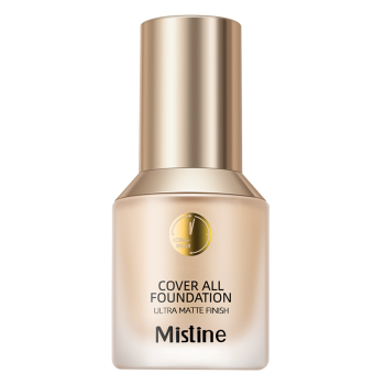 Mistine（蜜丝婷）升级控油金盾粉底液油皮亲定妆敏感肌粉底30g粉底液