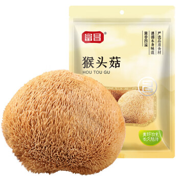 富昌 山珍食用菌炖汤煲汤食材 猴头菇150g/袋 2袋起售 BS04