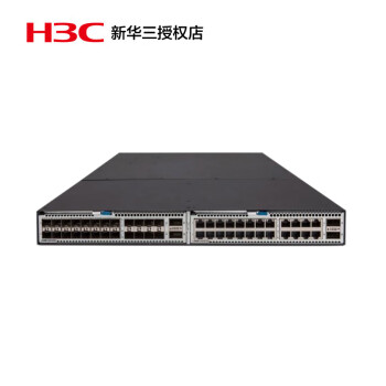 华三（H3C）S6800-2C企业级以太网交换机2 QSFP Plus端口和2接口模块插槽2* 650W 交流电源模块