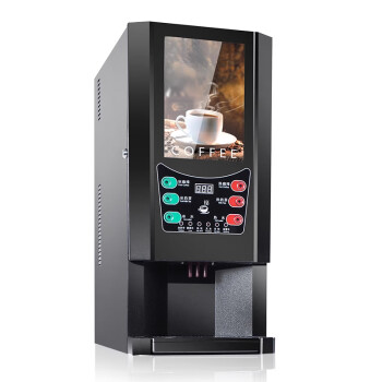 苏勒 F302速溶咖啡机  商用冷热投币  奶茶豆浆果汁饮料一体机   F302台式  商用办公型