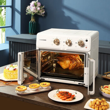 大宇电烤箱家用宿舍多功能全自动烘焙机大容量空气炸烤箱 DY-KX25T升级版