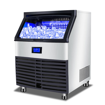 麦大厨 制冰机商用全自动大容量奶茶店冷饮店大型制冰设备日产160KG商用制冰机方冰 MDC-ZLC7-300P-160KG