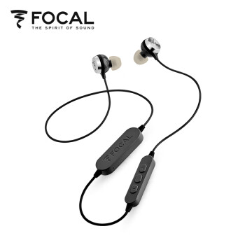 FOCAL the spirit of sound劲浪耳机 sphear wireless 无线蓝牙入耳式运动HIFI耳机 黑色