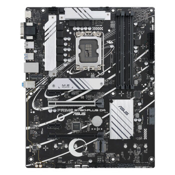 ASUS 华硕PRIME B760-PLUS D4 主板 支持 CPU 13700K/13600KF/13400F（Intel B760/LGA 1700）商用