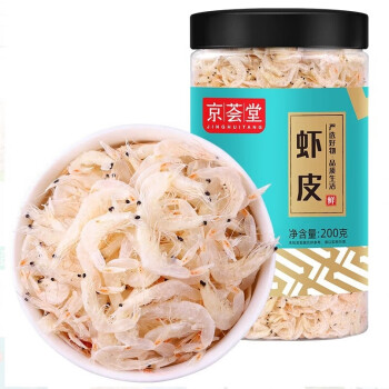 京荟堂·虾皮200g 海特产海鲜煲汤紫菜蛋花汤调味食材 3罐起售 