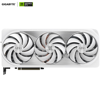 技嘉雪鹰GIGABYTE GeForce RTX 4090 AERO OC 24G电竞游戏设计智能学习电脑独立显卡支持4K