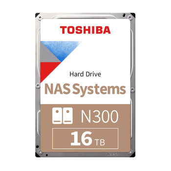 东芝(TOSHIBA)16TB  NAS网络存储机械硬盘私有云家庭文件存储7200转 512MB SATA接口N300系列