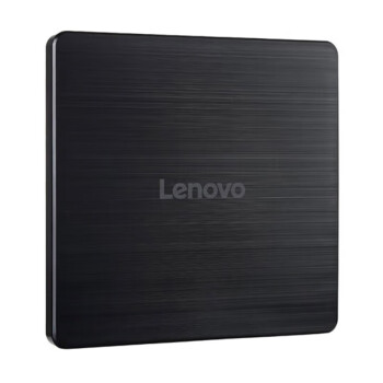 联想（Lenovo）8倍速 USB2.0 外置光驱 外置DVD刻录机 移动光驱 黑色(兼容Windows/苹果MAC系统/GP70N)