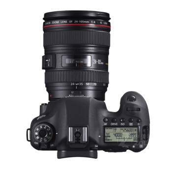 佳能EOS 6D入门级单反相机一代17-40 F4广角镜头24-105 F4 USM 1代镜头128G卡 E6N原装电池 送相机包