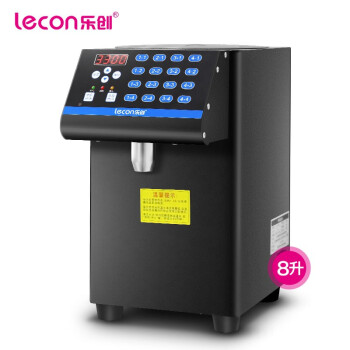乐创 lecon 果糖机 果糖定量机 商用奶茶店设备全自动恒温升级款 LC-GT17A（黑色款）