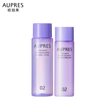 欧珀莱（AUPRES）时光锁紧致弹润护肤2件套（水50ml+乳40ml）