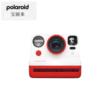 Polaroid/宝丽来 Now Generation 2一次即时成像拍立得 复古相机 红色（含i-Type白框彩色相纸*2）