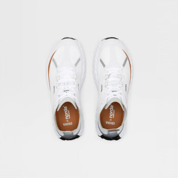 杰尼亚（Zegna）【618精选】杰尼亚xnorda™白色低帮跑鞋/户外鞋LHNRD-S5631Z-BIA-7.5