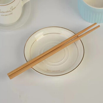 MAXCOOK 加长筷子 油炸筷家用捞面筷 防烫无漆原木红木实木筷子