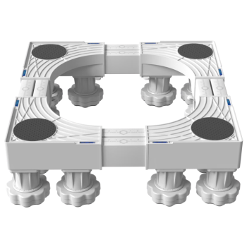 宜百利 洗衣机底座脚垫空调通用波轮滚筒支架海尔小天鹅西门子美的小米冰箱底座移动架加高防震托架7628