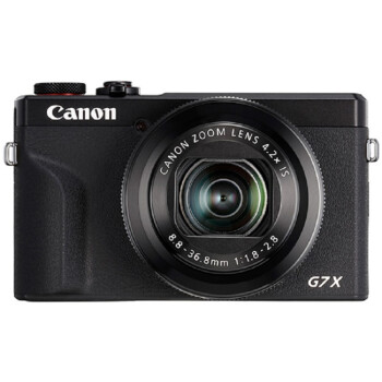 佳能（Canon）PowerShot G7 X Mark III G7X3 数码相机 Vlog相机 视频拍摄（含64G+包）
