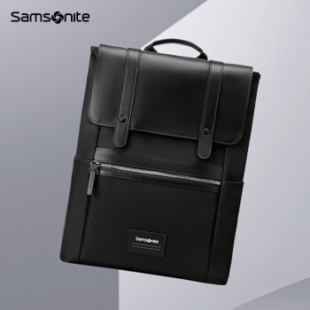 新秀丽（Samsonite）双肩包 商务背包旅行包 简约时尚休闲包 NU4*09011【黑色】