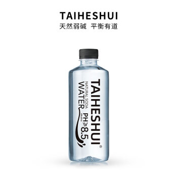 TAIHESHUI天然苏打水 520mlx15瓶整箱装 零添加 无气弱碱小分子太和水