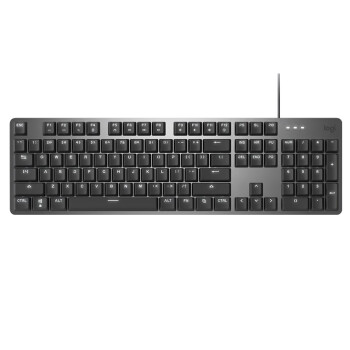 罗技（Logitech）K845 键盘 机械键盘 有线键盘 游戏办公键盘 104键 全尺寸 单光 黑色 TTC轴 茶轴
