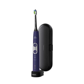 飞利浦(PHILIPS) 电动牙刷净透焕白型成人声波震动牙刷(带牙刷盒) 3种模式 HX6874/42 支持一件代发