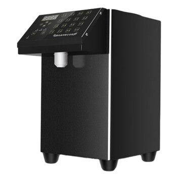 苏勒 商用奶茶全自动果糖机16格超精准奶茶店果糖定量机   黑色果糖机