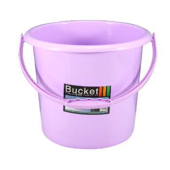 福美佳（FUMEIJIA）塑料水桶加厚耐摔商用家用洗衣桶便携水桶13升20个装颜色随机