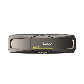 朗科（Netac）128GB USB3.2 超极速固态U盘 US5 双接口U盘 读速530MB/s 写450MB/s 移动固态硬盘速度狂飙
