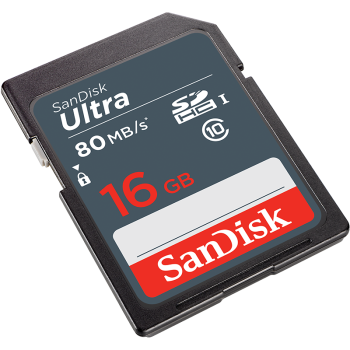 闪迪（SanDisk）16GB SD相机内存卡 C10 拍摄全高清视频 微单/单反数码相机存储卡 坚固耐用 超高性价比