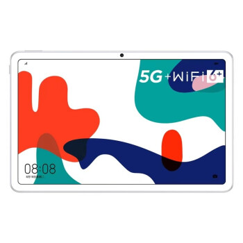 华为平板MatePad 5G 10.4英寸麒麟820游戏影音娱乐办公学习 专属教育 2K全面屏平板电脑 6+128GB全网通 白