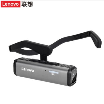 联想(Lenovo)LX918头戴式智能摄像机运动户外4K高清32G银灰色