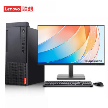 联想（Lenovo）启天M455商务办公台式机电脑整机 I5-12500/8G/1T+256G双硬盘/无光驱/集成/WIN11 23.8英寸