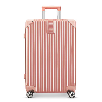 梵地亚行李箱男拉杆箱可登机箱20英寸小型旅行箱密码箱女皮箱子玫瑰金