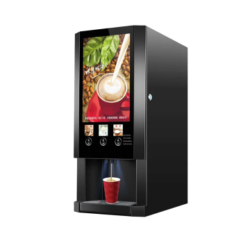 东贝（Donper）速溶咖啡机商用全自动现调机奶茶机热饮机多功能饮料机自助咖啡机一体机豆浆机E-30S