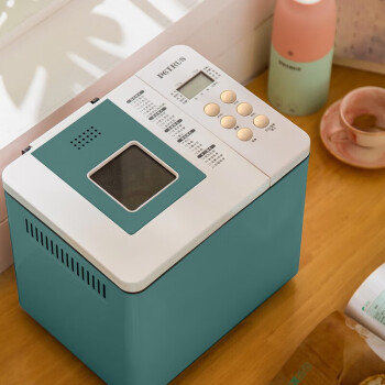 柏翠 全自动面包机双管烘烤冰淇淋多种菜单 家用面包机PE6680家用烤面包机